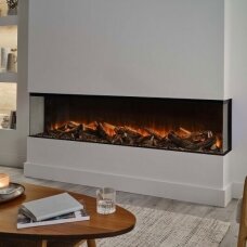 BRITISH FIRES NEW FOREST 1900 3 SIDED electric fireplace insert