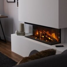 BRITISH FIRES NEW FOREST 870 3 SIDED electric fireplace insert