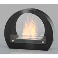 CACHFIRES ARCH BLACK free standing biofireplace