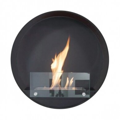 CACHFIRES DELAWARE BLACK bioethanol fireplace wall-mounted 1