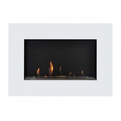 CACHFIRES MURUS 800 GLOSS WHITE bioethanol fireplace wall-mounted