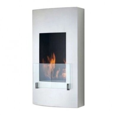 CACHFIRES VERTICAL STEEL bioethanol fireplace wall-mounted
