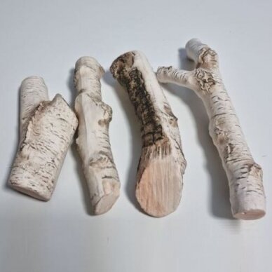 Wood ceramic VIII birch-tree 1