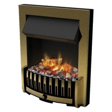 DIMPLEX DANVILLE ANTIQUE BRASS electric fireplace insert
