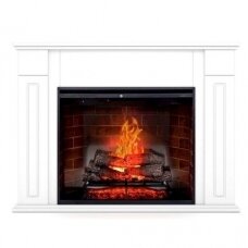 DIMPLEX LURI WHITE 30 REVILLUSION free standing electric fireplace