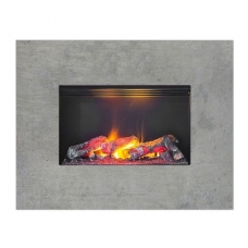 DIMPLEX NISSUM L CONCRETE electric fireplace wall-mounted