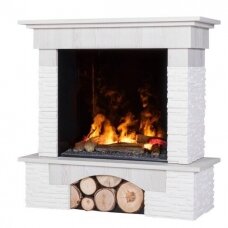 DIMPLEX PORTO WHITE PINE cassette 600 free standing electric fireplace