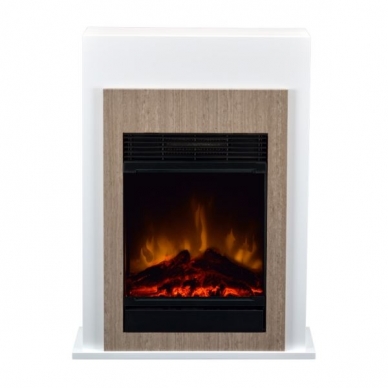 DIMPLEX BELLINI CONCRETE ECO LED free standing electric fireplace 2
