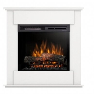 DIMPLEX FONTE WHITE 23 XHD free standing electric fireplace 1