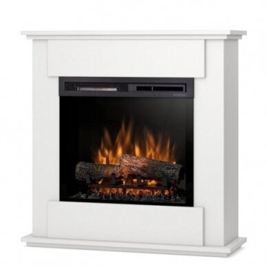 DIMPLEX FONTE WHITE 23 XHD free standing electric fireplace