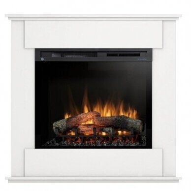DIMPLEX FONTE WHITE 28 XHD free standing electric fireplace 1