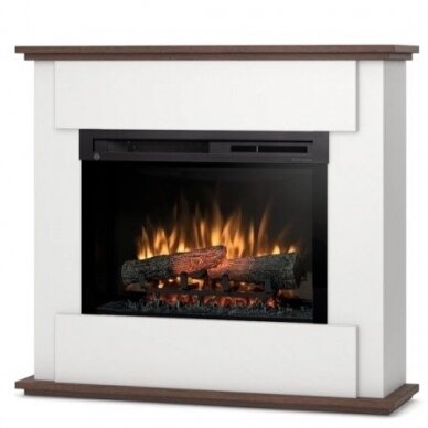 DIMPLEX FONTE WHITE-OAK 26 XHD free standing electric fireplace