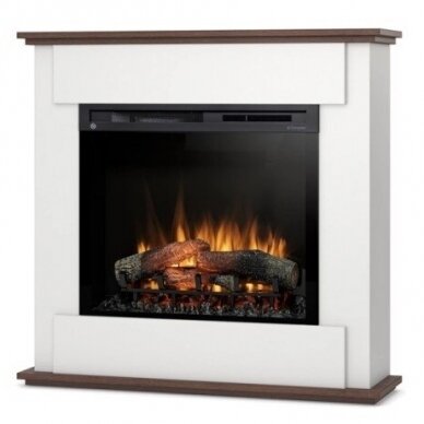 DIMPLEX FONTE WHITE-OAK 28 XHD free standing electric fireplace