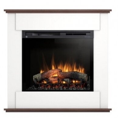 DIMPLEX FONTE WHITE-OAK 28 XHD free standing electric fireplace 1