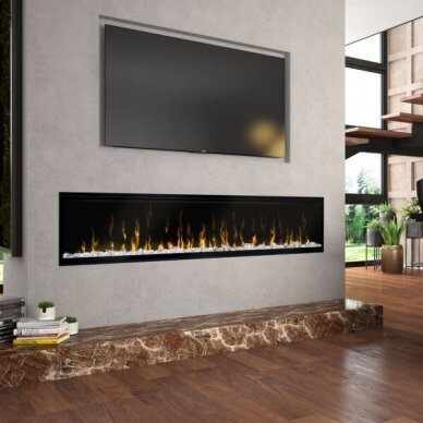 DIMPLEX IGNITE XL 74" ECO LED electric fireplace wall-mounted-insert