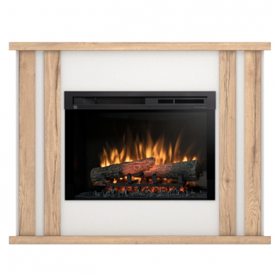 DIMPLEX KELSO WHITE-LIGHT OAK 26 XHD free standing electric fireplace