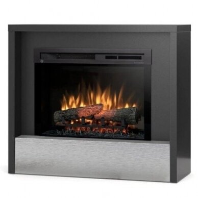 DIMPLEX KLAR BLACK-ALUMINIUM 26 XHD free standing electric fireplace 1