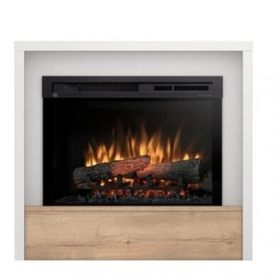DIMPLEX KLAR WHITE-LIGHT OAK 26 XHD free standing electric fireplace 1