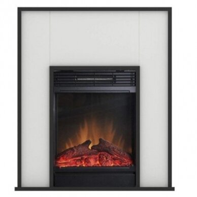 DIMPLEX LEGGERO WHITE-BLACK free standing electric fireplace 1