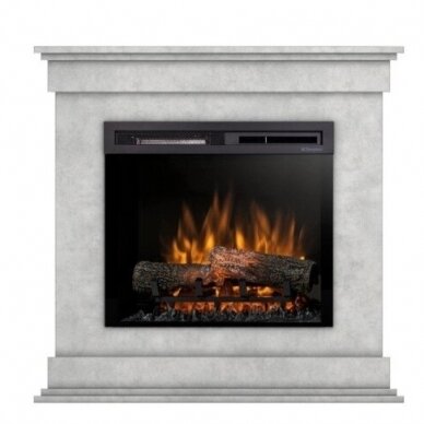 DIMPLEX LENOX CONCRETE 23 XHD free standing electric fireplace 1