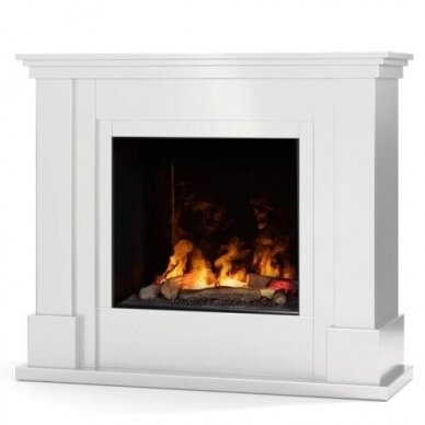 DIMPLEX LUENA WHITE SHINE cassette 600 free standing electric fireplace