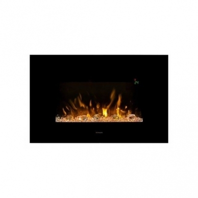 DIMPLEX TOLUCA DELUXE ECO LED electric fireplace wall-mounted 1