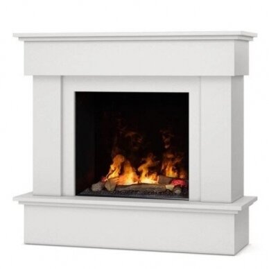 DIMPLEX TORMES WHITE cassette 600 free standing electric fireplace