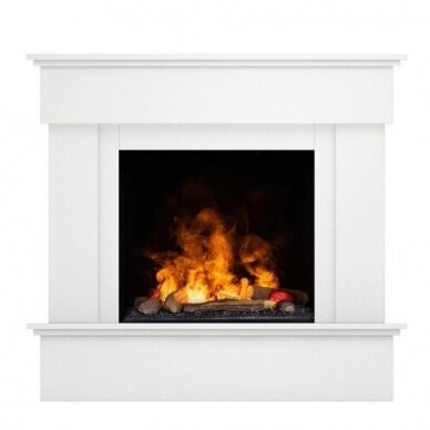 DIMPLEX TORMES WHITE cassette 600 free standing electric fireplace 1
