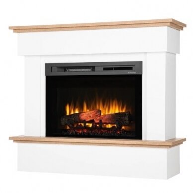 DIMPLEX TORMES WHITE-LIGHT OAK 26 XHD free standing electric fireplace 1