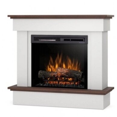 DIMPLEX TORMES WHITE-OAK 23 XHD free standing electric fireplace 1