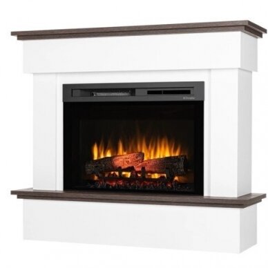 DIMPLEX TORMES WHITE-OAK 26 XHD free standing electric fireplace