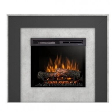 DIMPLEX ZUNI CONCRETE-BLACK 23 XHD free standing electric fireplace 1