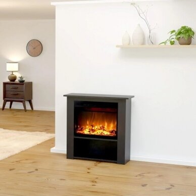 GLOW FIRE THEBE GREY free standing electric fireplace 2