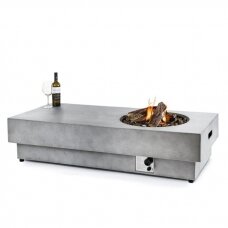 HAPPY COCOONING AGNI GREY outdoor gas fireplace