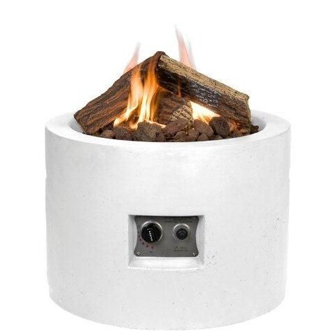 Intiem Meer dan wat dan ook Trouw HAPPY COCOONING ROUND WHITE gas fireplace best price | Gas fireplaces - in  an apartment, house, and any room at a good price | HEATBALTIC.eu - an  alternative to traditional fireplaces