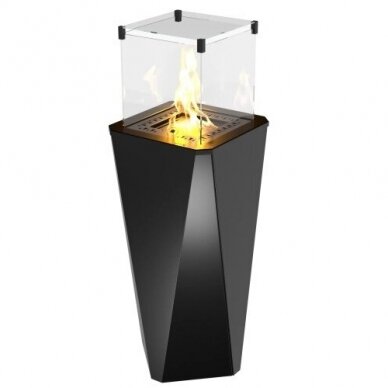 HITZE FUENTE V outdoor gas fireplace 1