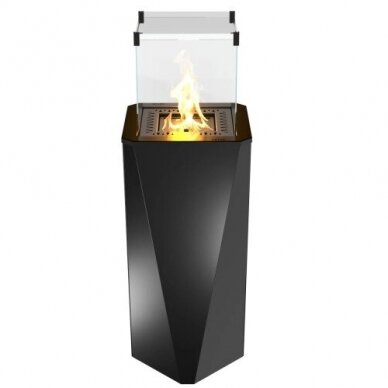 HITZE FUENTE V outdoor gas fireplace 2