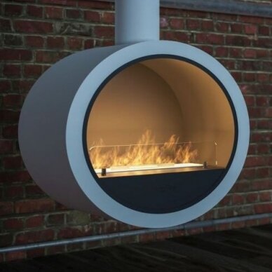 INFIRE INCYRCLE ceiling mounted bioethanol fireplace 1