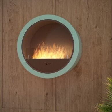 INFIRE INCYRCLE WALL WHITE bioethanol fireplace wall-mounted 6