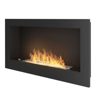 INFIRE INSIDE 900 BLACK bioethanol fireplace wall-mounted-insert