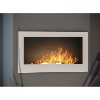 INFIRE INSIDE 900 WHITE biokamin seinale-sisseehitatav 1