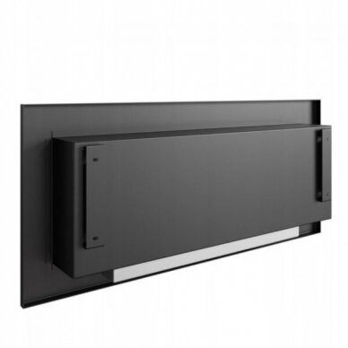 KRATKI DELTA 2 SLIM BLACK bioethanol fireplace wall-mounted-insert 3