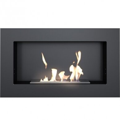 KRATKI GOLF FLAT BLACK bioethanol fireplace wall-mounted 2