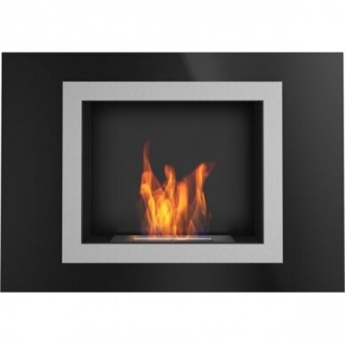 KRATKI OSCAR BLACK bioethanol fireplace wall-mounted-insert