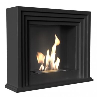 KRATKI QUAERERE BLACK free standing bioethanol fireplace