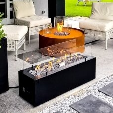 PLANIKA GALIO BLACK MANUAL outdoor gas fireplace