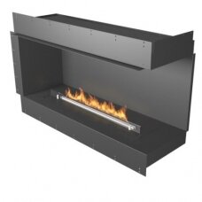 PLANIKA PRIME FIRE 990+ R automatic bioethanol built-in fireplace right corner