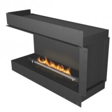 PLANIKA PRIME FIRE 990+ L automatic bioethanol built-in fireplace left corner
