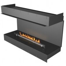 PLANIKA PRIME FIRE 990+ THREE SIDED automatic bioethanol built-in fireplace