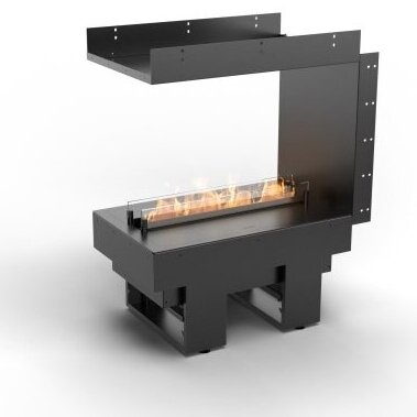 PLANIKA COOL FLAME 500 SEE-TROUGH FIREPLACE electric fireplace insert 2